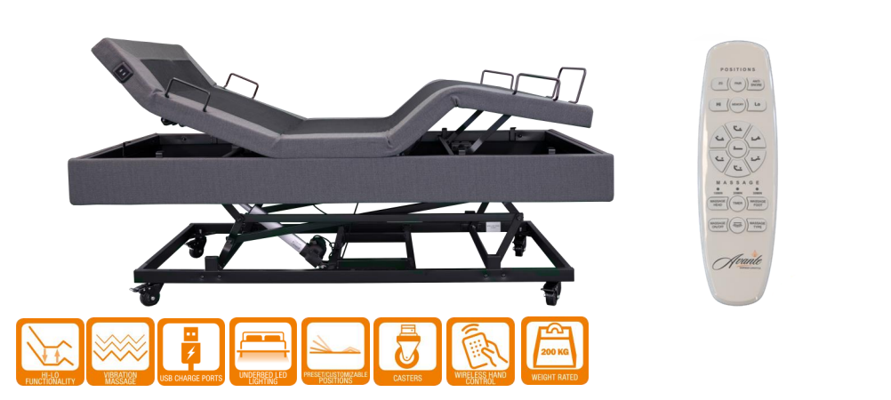 Avante ERGOADJUST DELUX Adjustable Bed